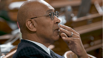 Assemblyman Chris Holden, D-Pasadena, during an Assembly vote in Sacramento, Sept. 13, 2017.