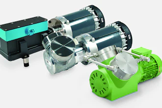 KNF's pumps with optional explosion-proof motors.