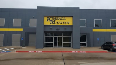 Kimball Midwest's new distribution center in Arlington, TX.