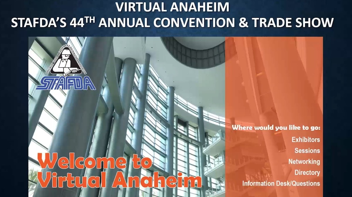 Registration Opens for STAFDA's Virtual Convention & Trade Show, Nov. 9