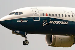 A Boeing 737 Max jet.