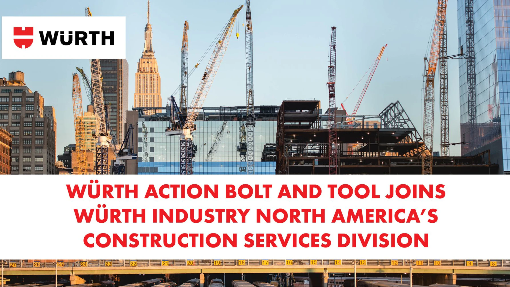 Würth Action Bolt and Tool Joins WINA's New Construction Services Unit - Vimarsana News