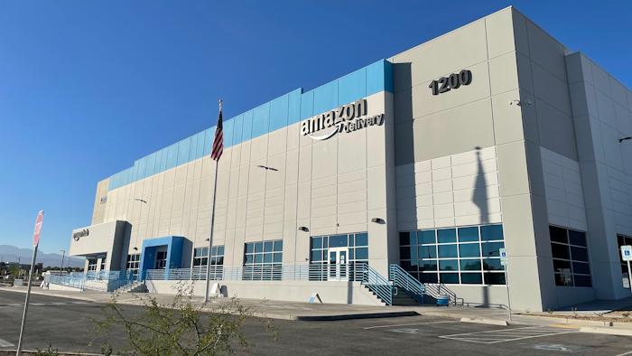 Amazon's North Las Vegas Delivery Station opened in September 2020.