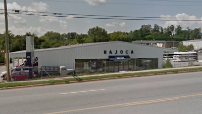 A Google street view of Hajoca's showroom location in Hendersonville, NC.