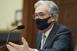 Federal Reserve Chairman Jerome Powell testifies before a House Financial Services Committee hearing on Capitol Hill in Washington on Dec. 2, 2020.