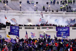 Violent protesters loyal to President Donald Trump storm the Capitol, Jan. 6, 2021, Washington.