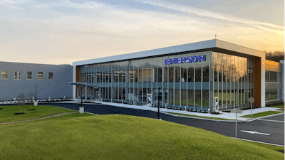 Emerson’s new Welding and Assembly Technologies Global Headquarters located in Berkshire Industrial Park, Brookfield, Connecticut.