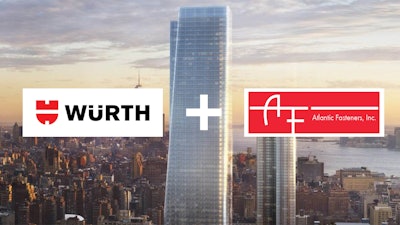 Würth + Atlantic Fasteners Release Image