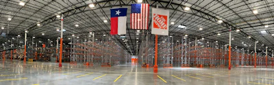 A look inside The Home Depot's new 1.5-million-square-foot Dallas distribution center.