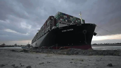 The Ever Given was stuck for nearly a week, snarling global supply chains.