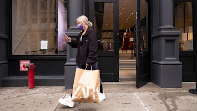 U.S. consumer confidence rose sharply for a second straight month in April, hitting the highest level in more than a year.