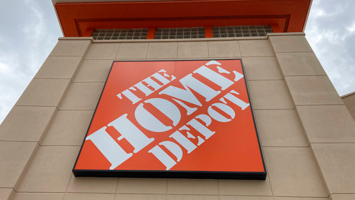 A Home Depot store is shown on May 14 in North Miami, Fla.