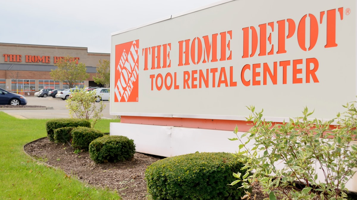 The Home Depot Rental office