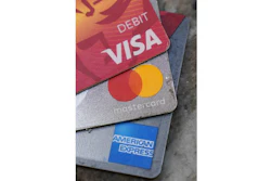 American Express, Visa and Master card cards on display in Richmond, Va., Thursday, July 1, 2021. U.S. consumer borrowing surged by $35.3 billion in May as Americans, bolstered by a reopening economy and rising job levels, went back to using credit in a big way.