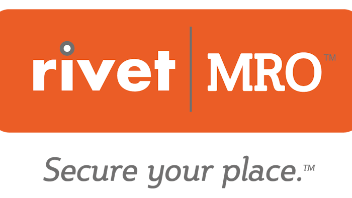 Rivet Logo And Tag On Clear