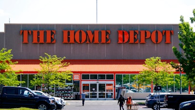 This May 19, 2021 photo shows The Home Depot location in Willow Grove, Pa.