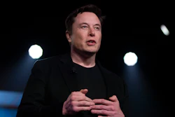 In this March 14, 2019, file photo, Tesla CEO Elon Musk speaks before unveiling the Model Y at the company's design studio in Hawthorne, Calif. Tesla says it will relocate its headquarters from Palo Alto, Calif., to Austin, Texas, though the electric car maker will keep expanding its manufacturing capacity in the Golden State.