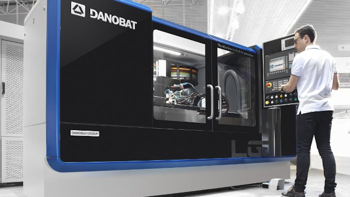 The New Danobat Lg 1000 Grinding Machine