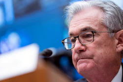 In this Sept. 30, 2021, file photo, Federal Reserve Chairman Jerome Powell testifies during a House Financial Services Committee hearing on Capitol Hill in Washington. Powell says the tangled supply chains and shortages that have bedeviled the U.S. economy since this summer have gotten worse and will likely keep inflation elevated well into next year.