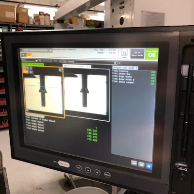 The flap paneled monitor to monitor productions and quality