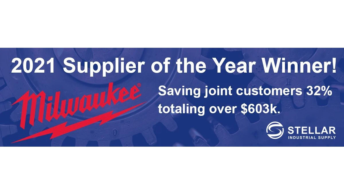 Stellar Industrial Names Milwaukee Tool its Supplier of the Year - Vimarsana News