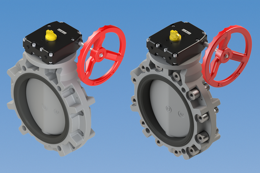 Type-57P Butterfly Valve CPVC