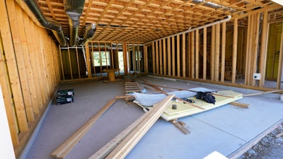 House construction site, Middleton, Mass., June 24, 2021.