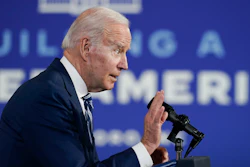President Joe Biden speaks at North Carolina Agricultural and Technical State University, in Greensboro, N.C., Thursday, April 14, 2022.