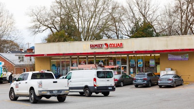 Family Dollar, Kings Mountain, N.C., March 2020.