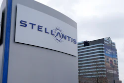 The Stellantis sign is seen outside the Chrysler Technology Center, in Auburn Hills, Mich. Automaker Stellantis has scheduled an announcement for Tuesday, May 24, 2022, in Kokomo, Ind., for what could be the company's second North American electric vehicle battery factory.