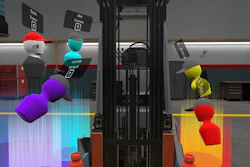 Users are immersed in a 3D environment where they can connect and interact with the truck, parts, and tools.