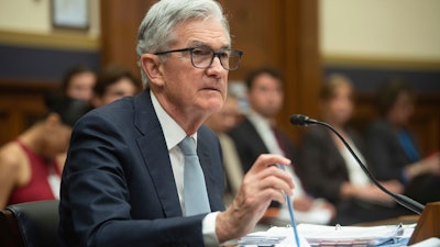 Federal Reserve Chairman Jerome Powell testifies before the House Financial Services Committee, June 23, 2022, Washington.