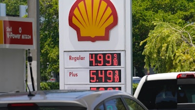 Shell gas station, Miami, June 17, 2022.