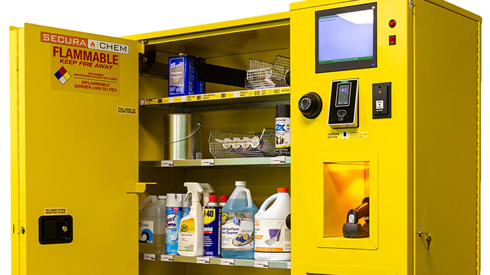 First-Ever Flammable, Automated Vending Cabinet From: SecuraStock ...