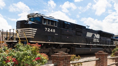 A Norfolk Southern railroad, Hickory, N.C., May 2018.