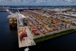 Shipping containers at the Port of Baltimore, Aug. 12, 2022.