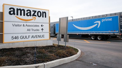 Amazon warehouse, Staten Island, New York, March 19, 2020.
