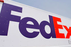 FedEx delivery truck in Springfield, Ill., June 21, 2011.