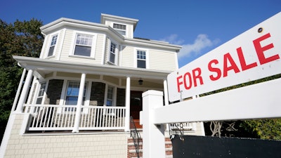 House for sale in Westwood, Mass., Oct. 6, 2020.