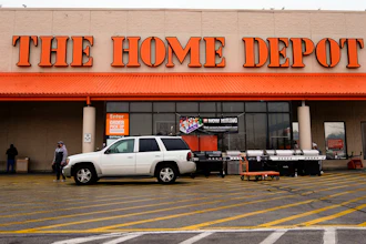Home Depot store in Philadelphia, Feb. 22, 2022.