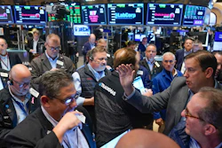 Traders on the floor of the New York Stock Exchange, Oct. 4, 2022.