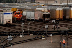 BNSF rail yard, Kansas City, Sept. 14, 2022.