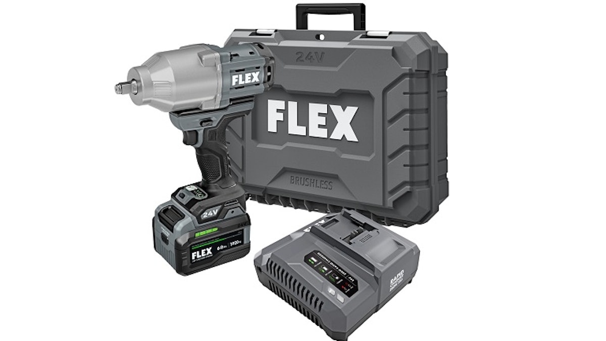 FLEX FX471-1H ½” High Torque Impact Wrench Stacked Lithium Kit From:  Chervon Group