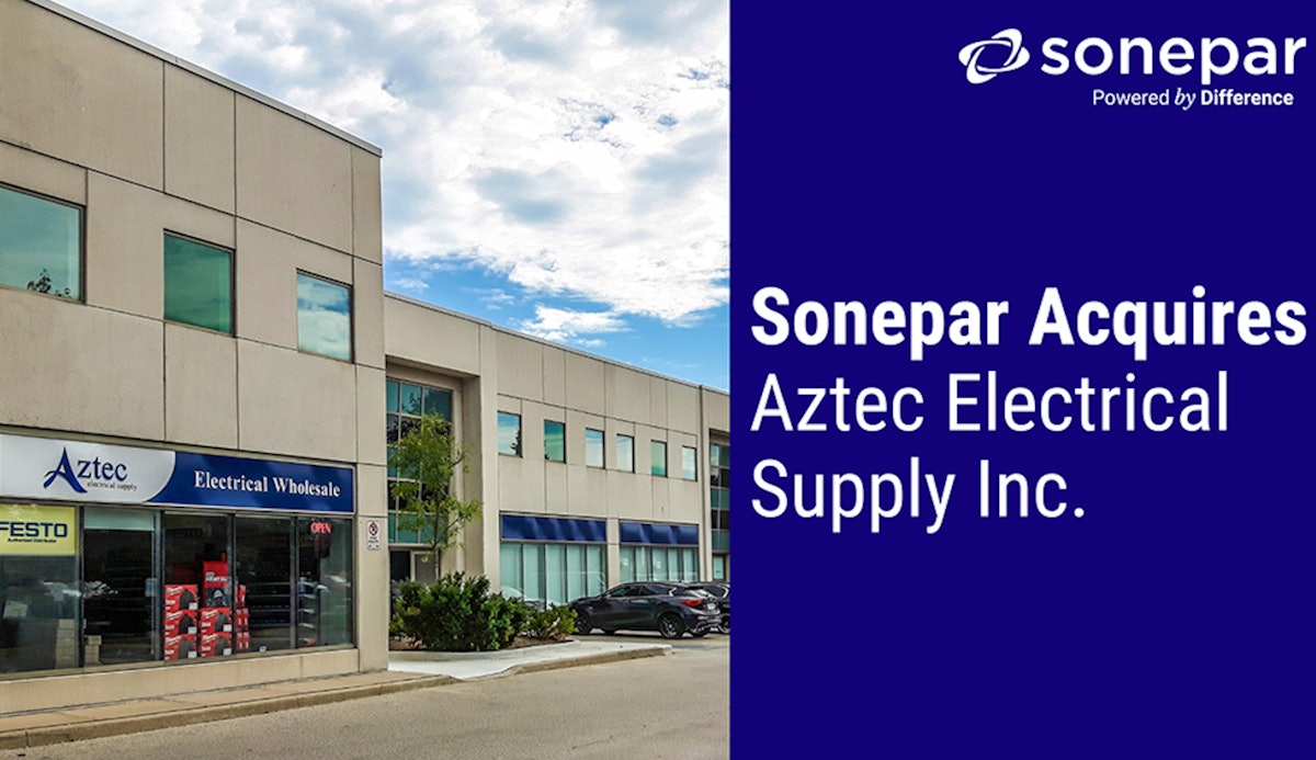 Sonepar Acquires Aztec Electrical Supply Industrial Distribution