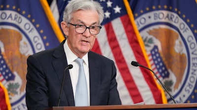 Federal Reserve Chairman Jerome Powell at a news conference in Washington, Nov. 2, 2022.