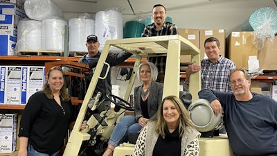 A group of Elevated Industrial Solutions employees in Wisconsin.