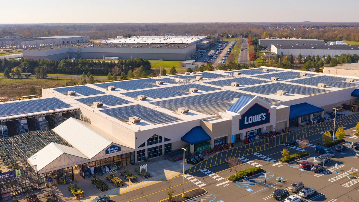 Lowe's Solar Program Lowe's Announces Net-Zero Emissions Goals | Industrial Distribution