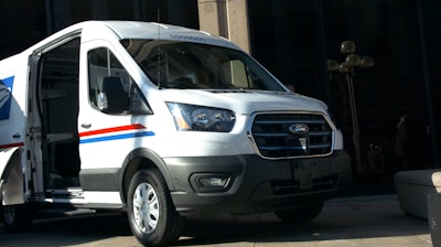 The United States Postal Service yesterday announced that it expects to acquire at least 66,000 battery electric delivery vehicles.