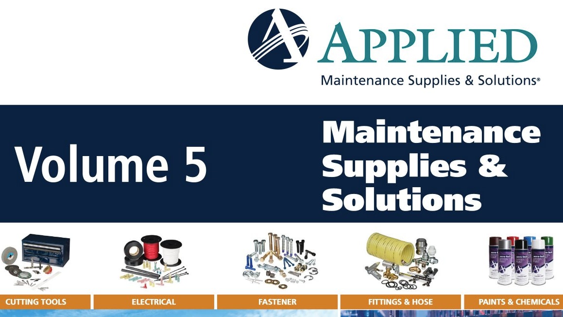 Applied Industrial Releases 5th Maintenance Product Catalog