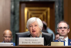 Treasury Secretary Janet Yellen testifies before the Senate Finance Committee, March 16, 2023.